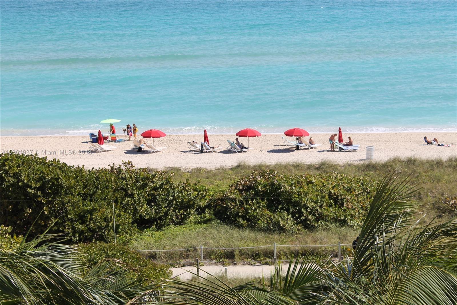 Beach View from Residence