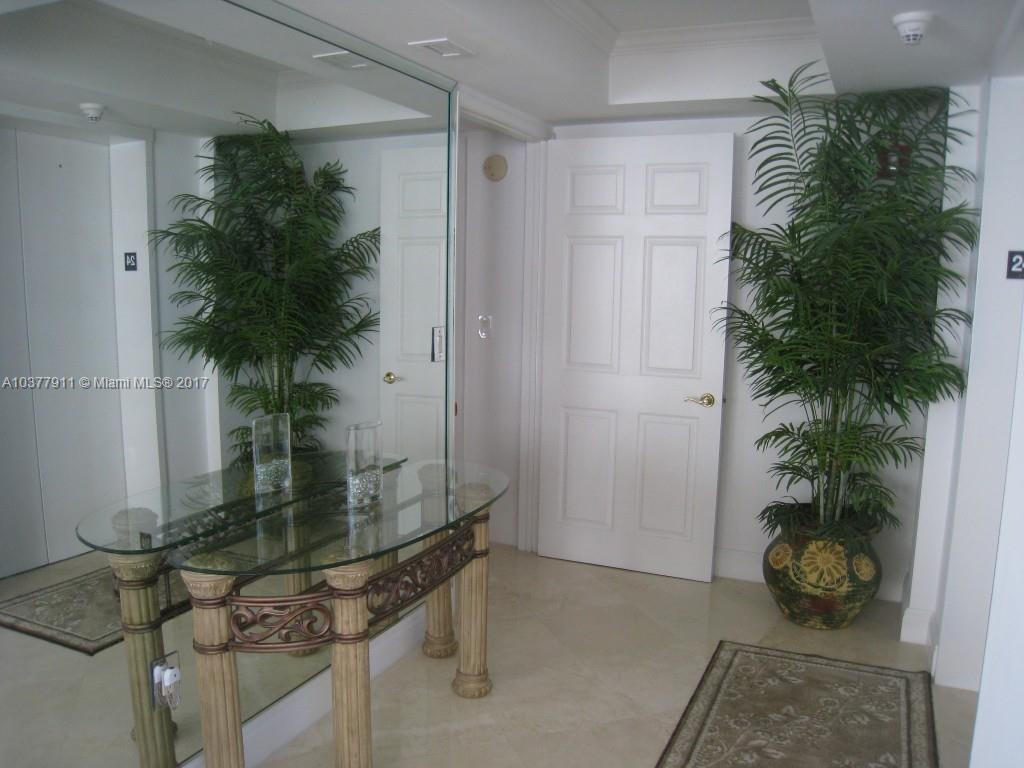 Private entrance into unit