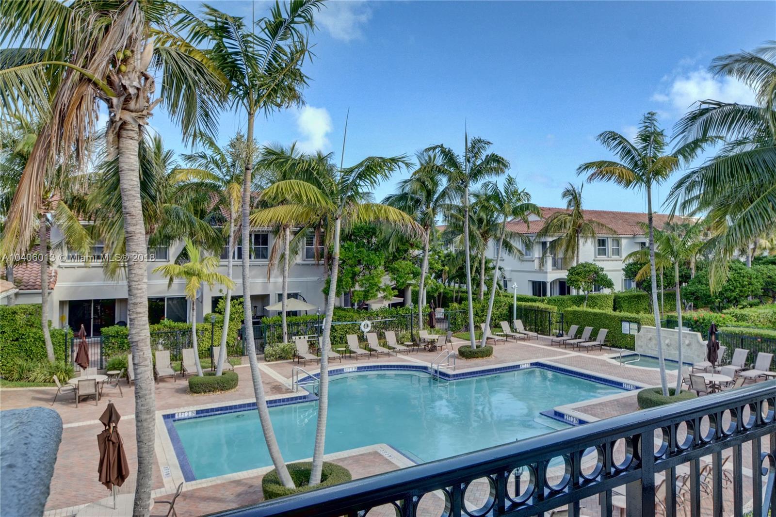Community Pool from Master Balcony