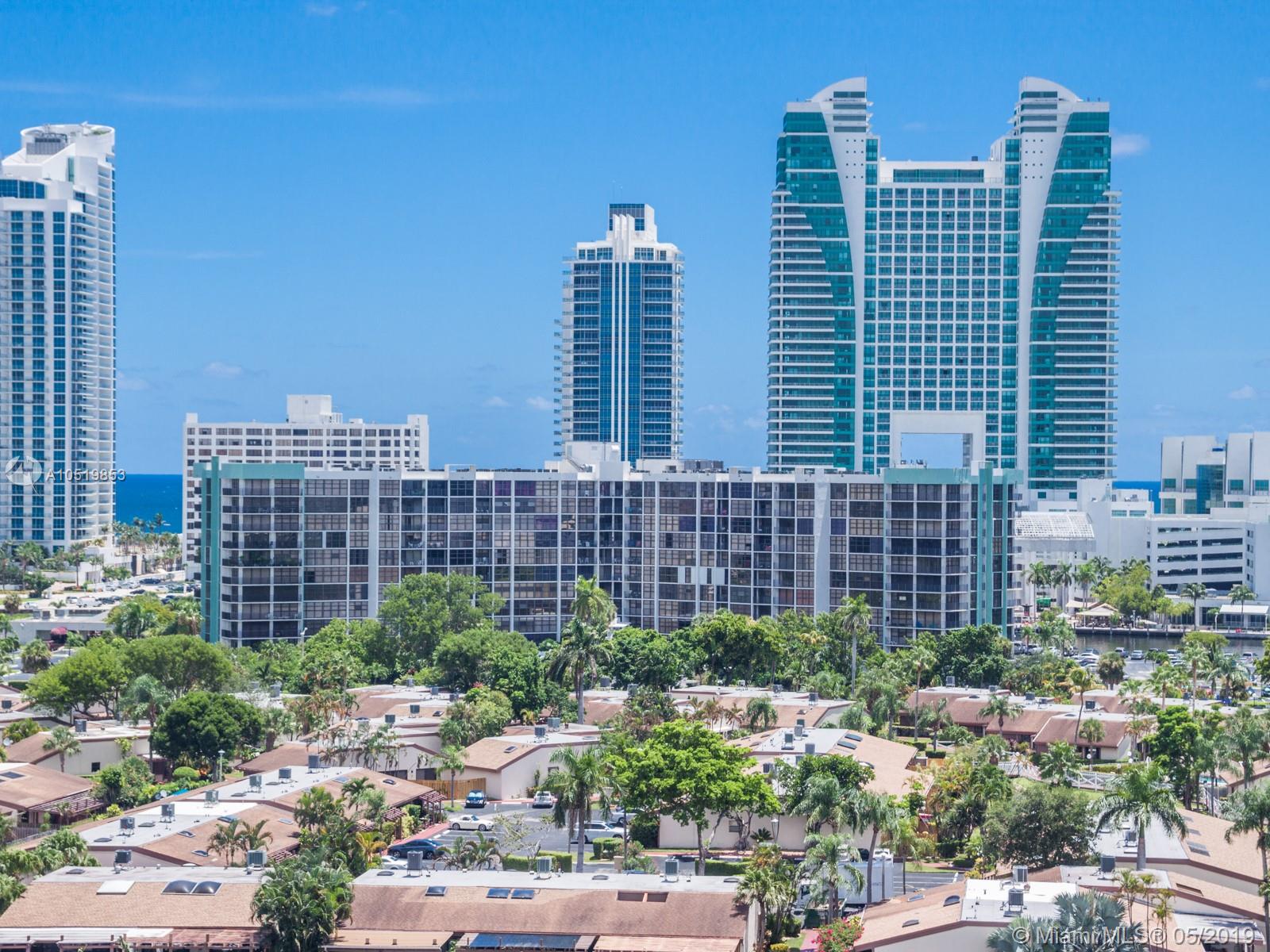 Photo of 500 THREE ISLANDS BL #805, Hallandale, Florida, 33009 - ACTUAL VIEW FROM CONDO