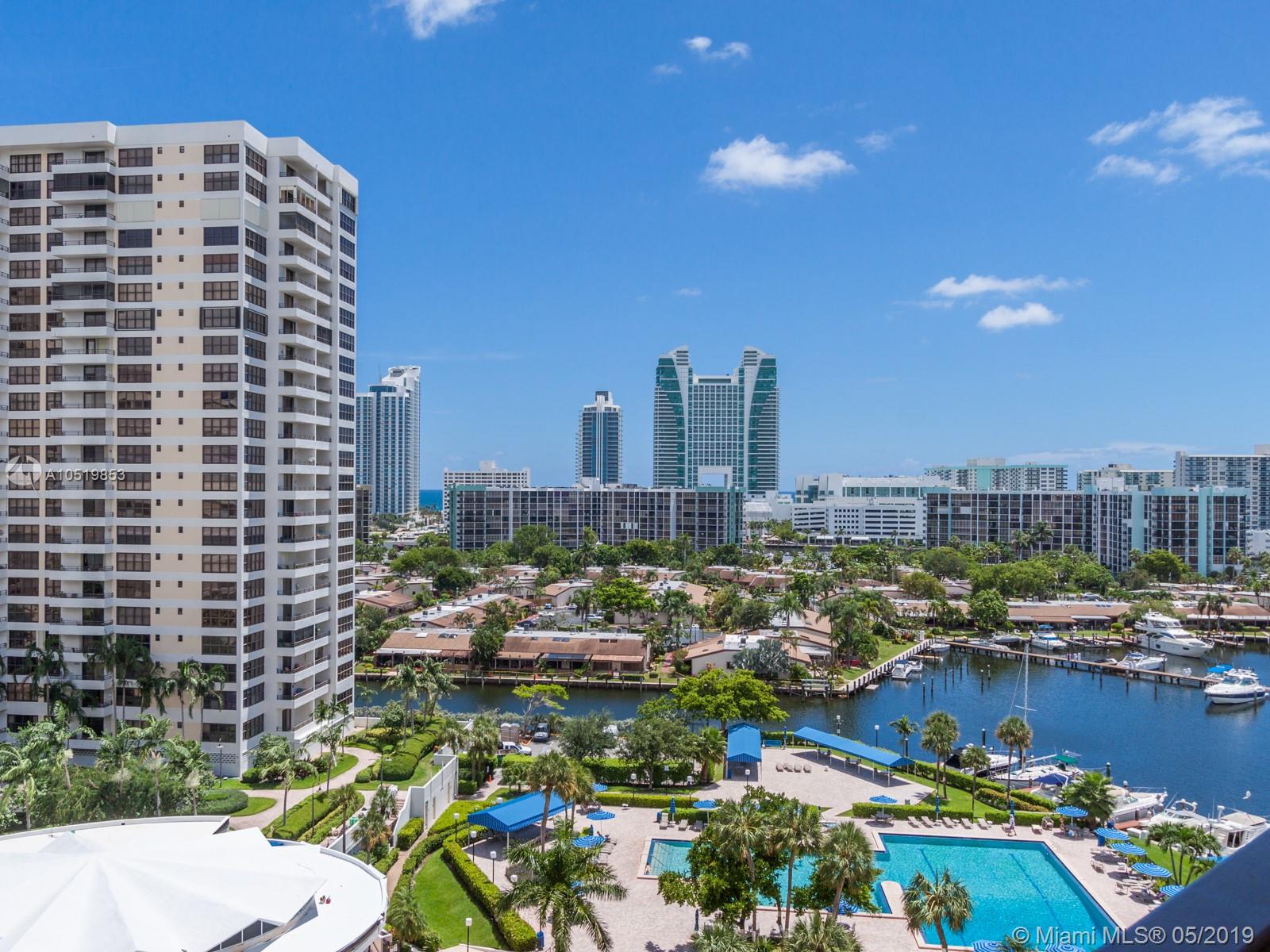 Photo of 500 THREE ISLANDS BL #805, Hallandale, Florida, 33009 - ACTUAL VIEW