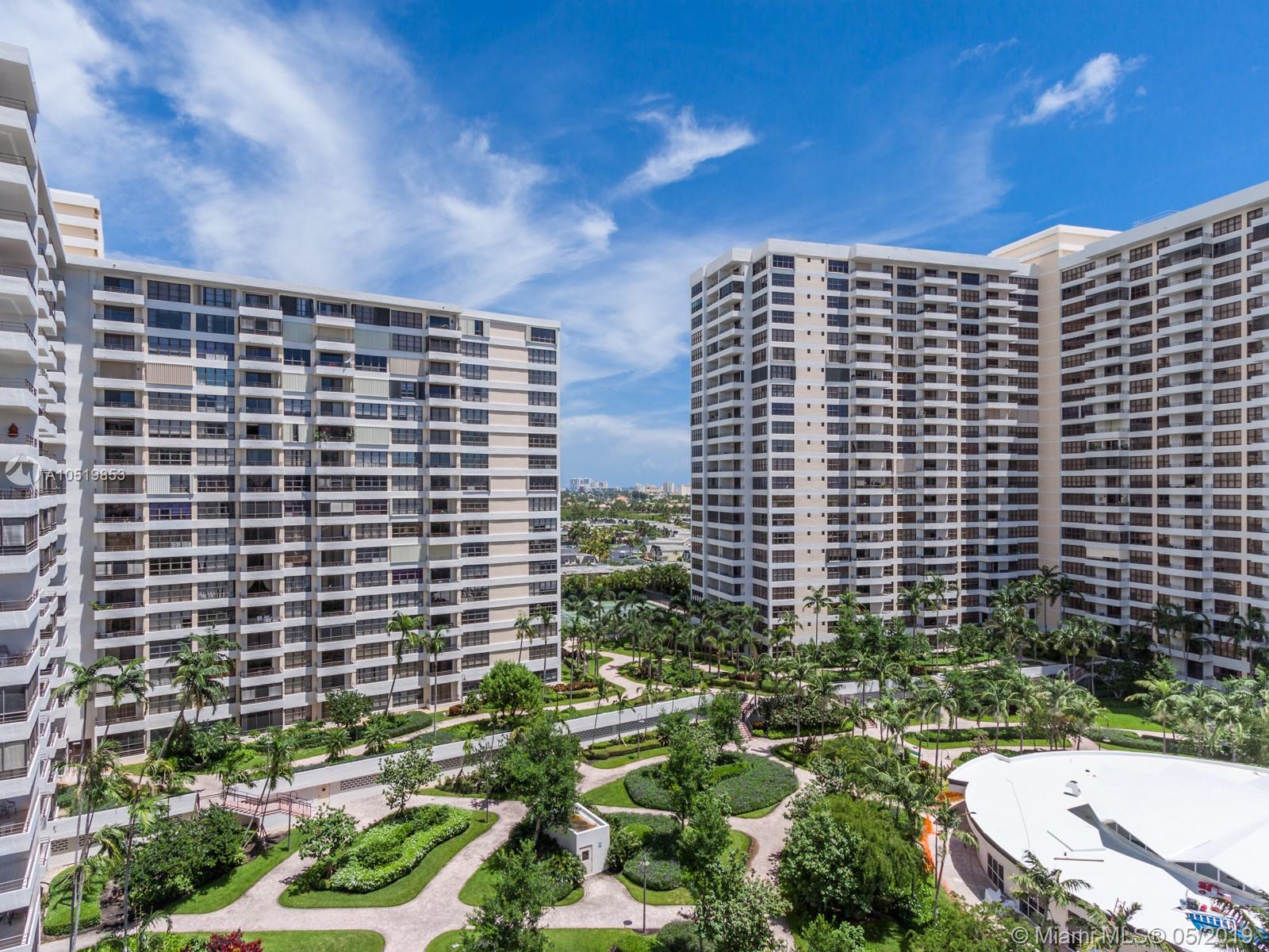 Photo of 500 THREE ISLANDS BL #805, Hallandale, Florida, 33009 - ACTUAL VIEW FROM UNIT