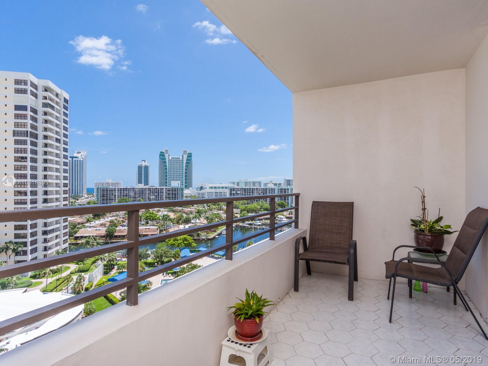 Photo of 500 THREE ISLANDS BL #805, Hallandale, Florida, 33009 - VIEW FROM UNIT