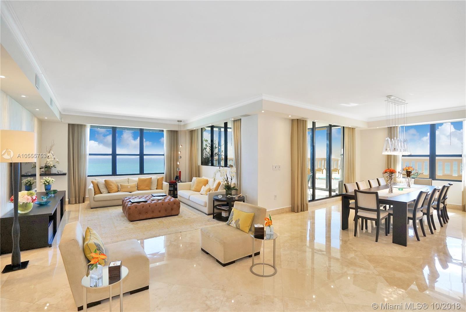 Photo of 9801 Collins Ave #PH1 direct ocean, Bal Harbour, Florida, 33154 -