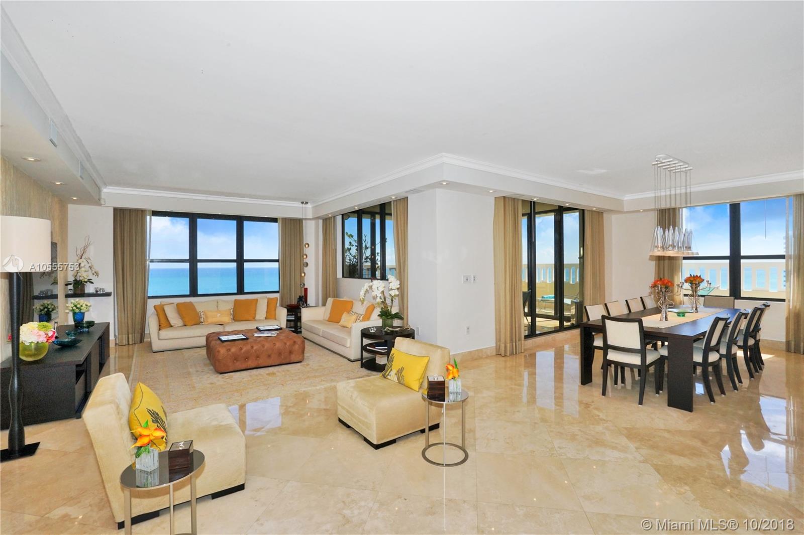 Photo of 9801 Collins Ave #PH1 direct ocean, Bal Harbour, Florida, 33154 -