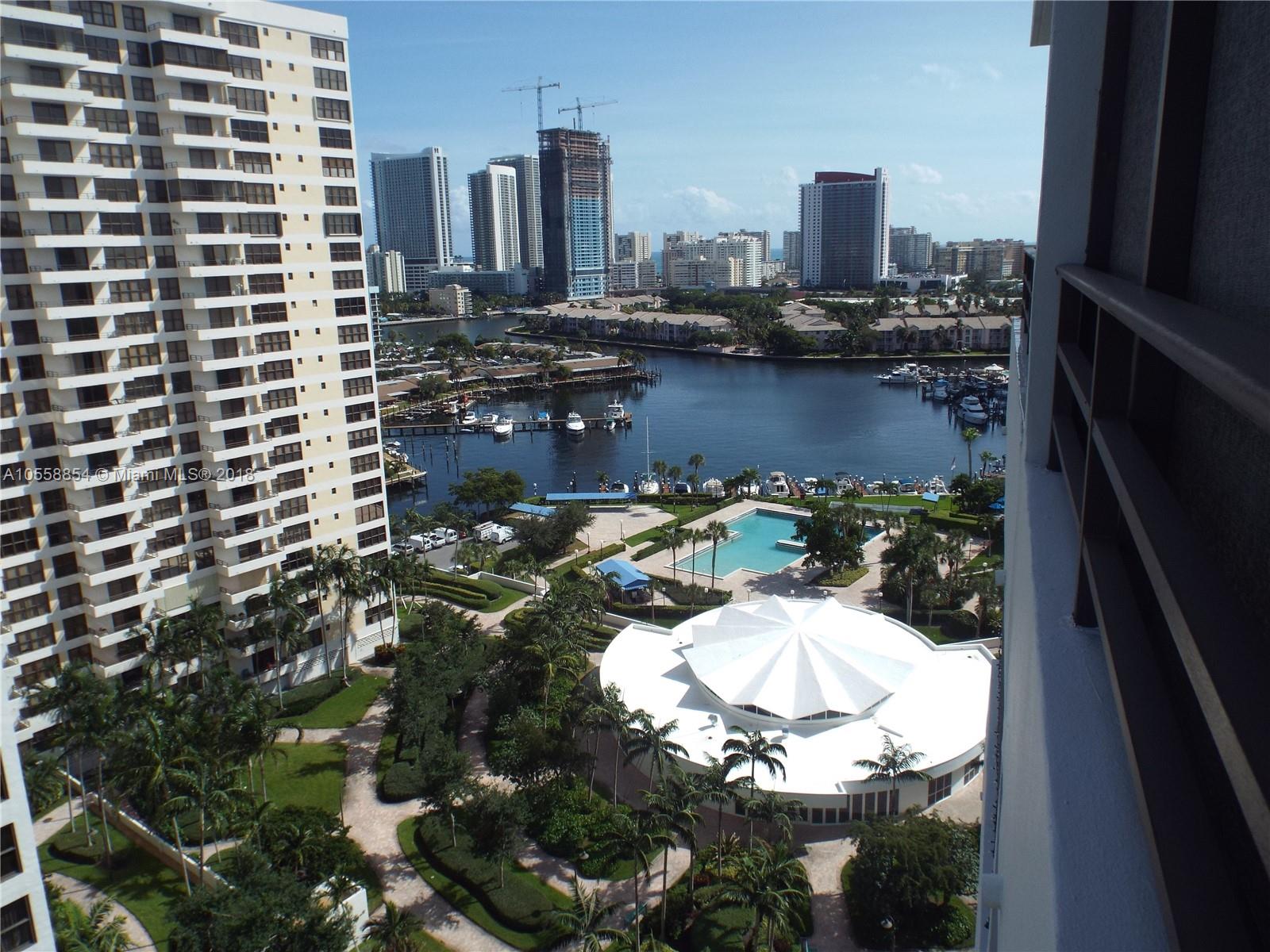 Marina and gardens view