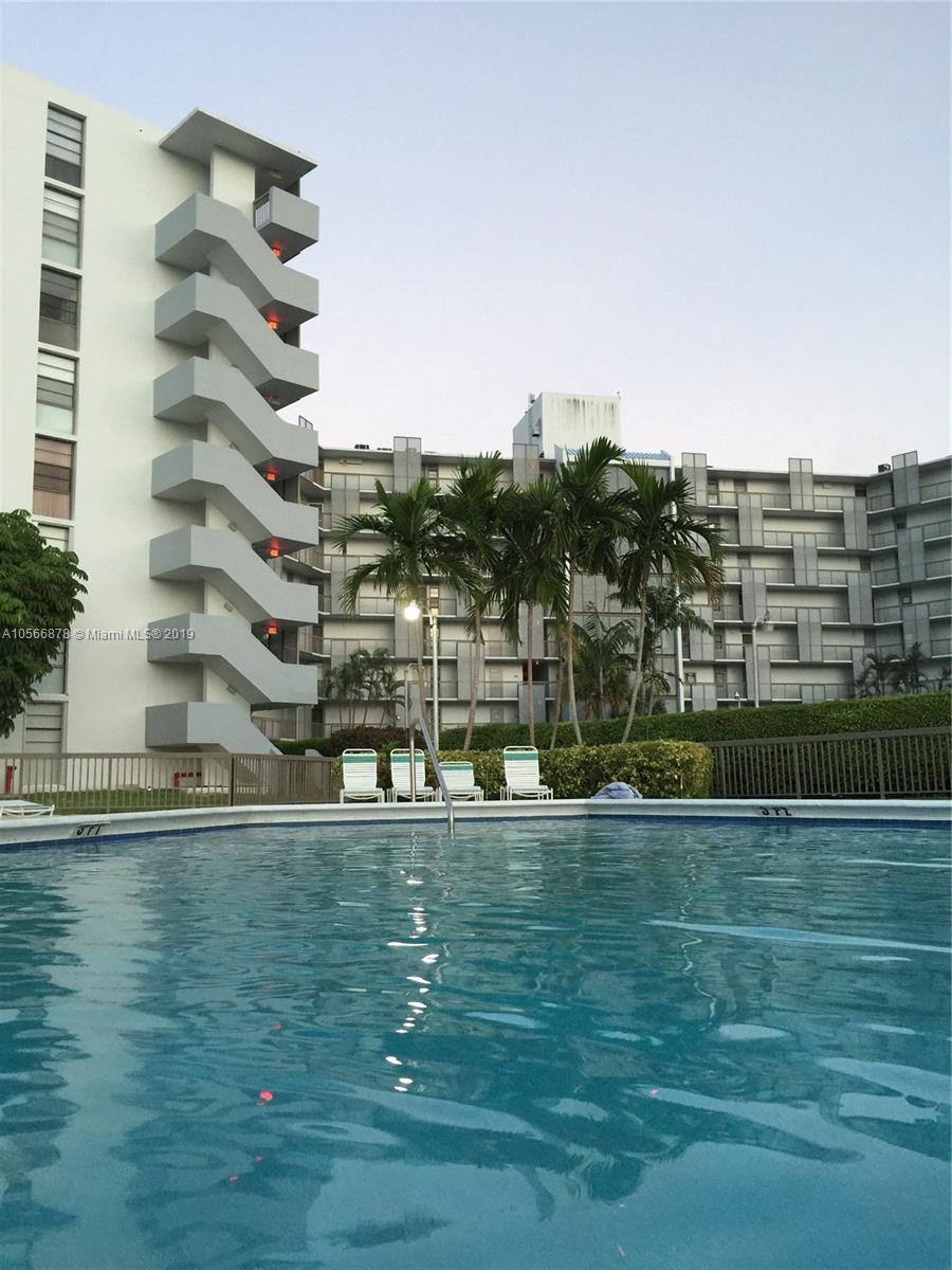 Heated Pool with a view of the Bldg