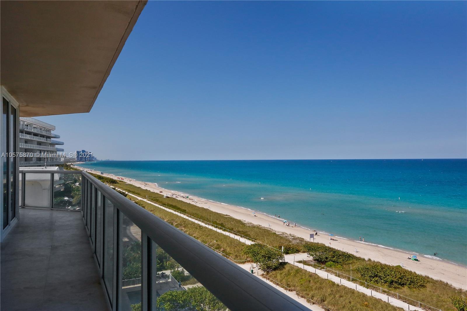 Photo of 8925 COLLINS AVE #9B, Surfside, Florida, 33154 - Balcony South View