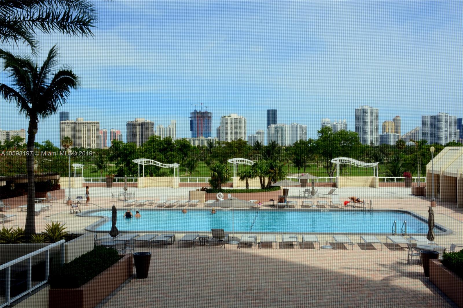 View of Pool Area and Golf Course