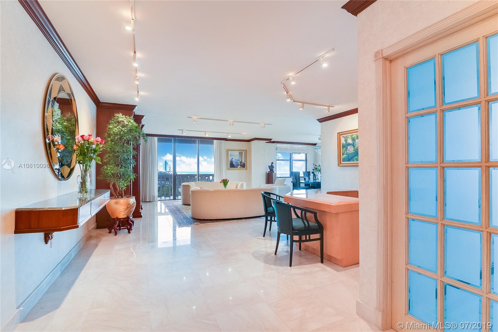 Photo of 9801 Collins Ave #8A Direct Ocean, Bal Harbour, Florida, 33154 - Corner Unit with Ocean views