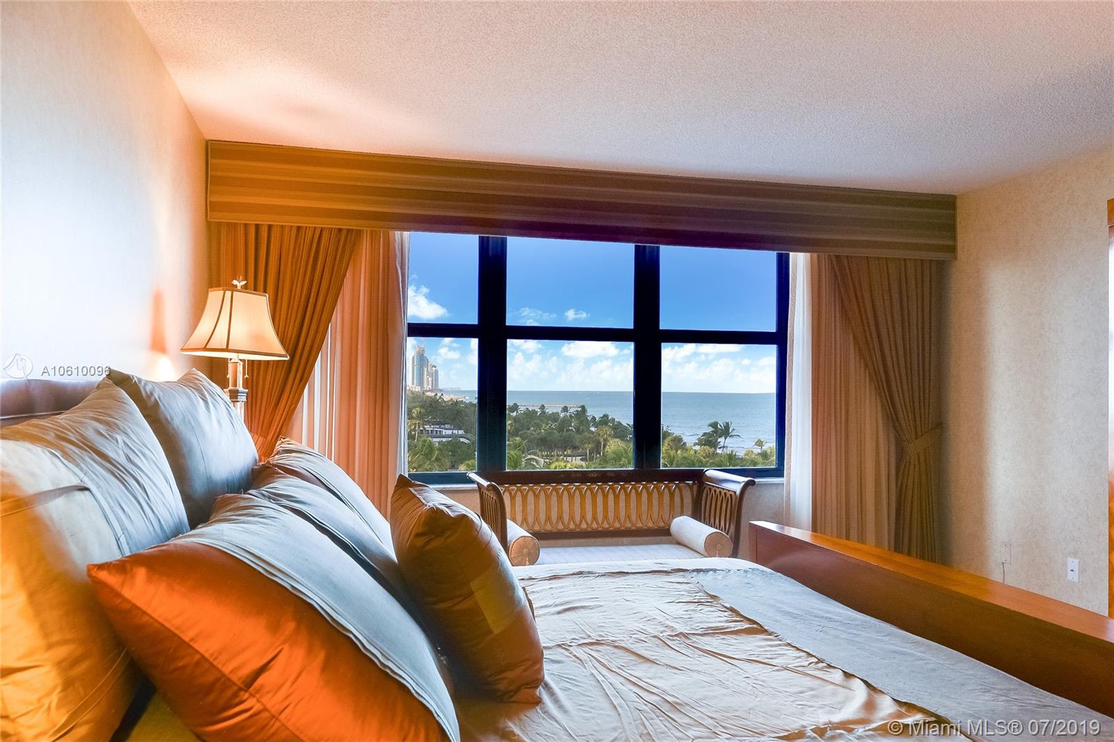 Photo of 9801 Collins Ave #8A Direct Ocean, Bal Harbour, Florida, 33154 - Living-room dinning-room with all ocean views