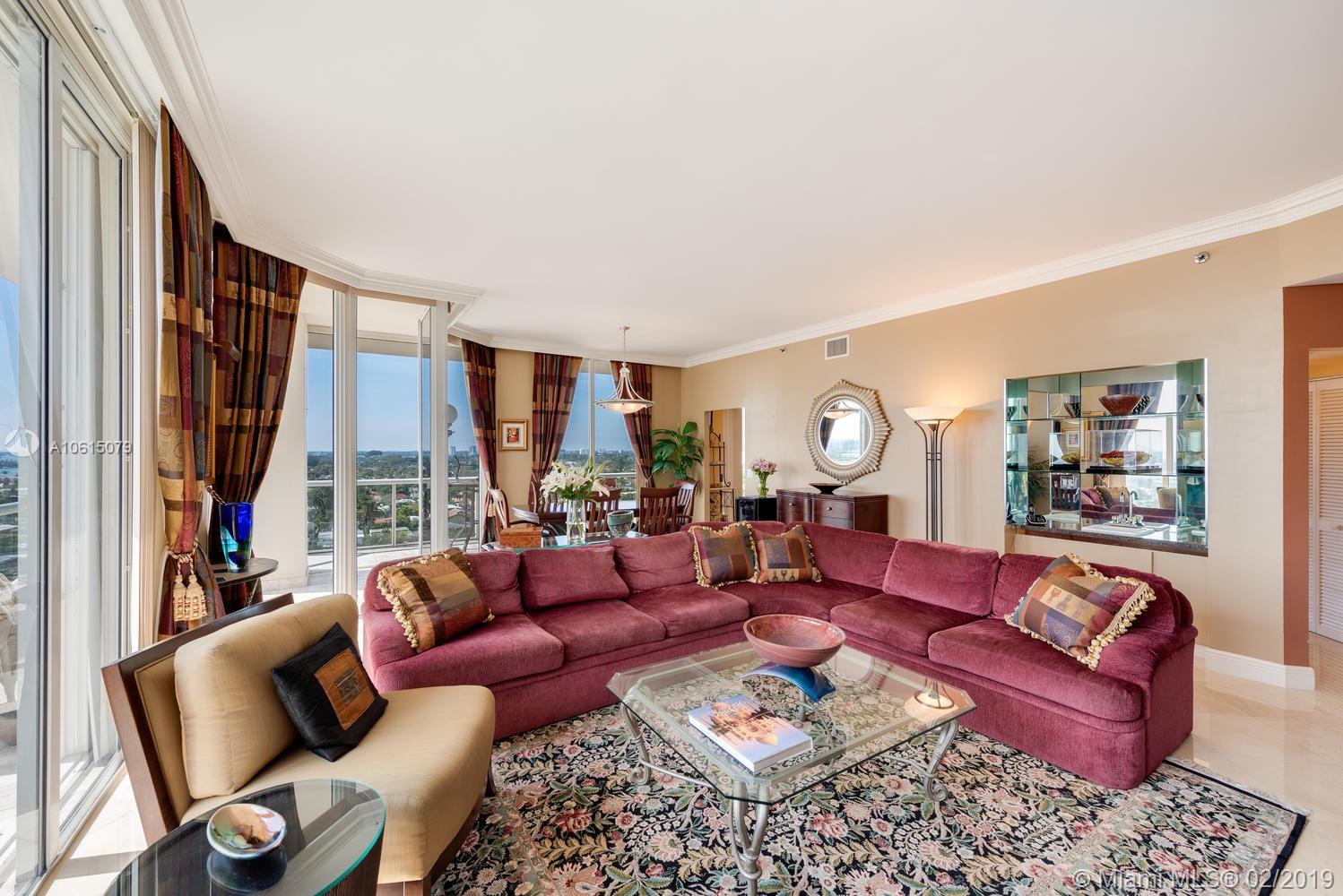 Photo of 8925 Collins Ave #11G, Surfside, Florida, 33154 - Living/dining room.