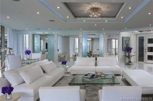 Photo of 9703 Collins Ave #1800, Bal Harbour, Florida, 33154 - ELEGANT LIVING ROOM