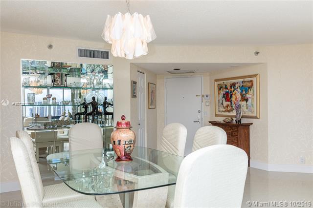Photo of 3500 Mystic Pointe Dr #1205, Aventura, Florida, 33180 - Mirrored Built-in Wet Bar