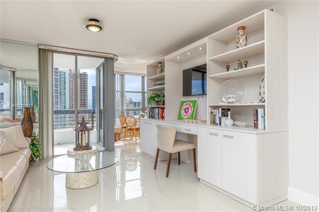 Photo of 3500 Mystic Pointe Dr #1205, Aventura, Florida, 33180 - Built-in Unit including TV in the Den