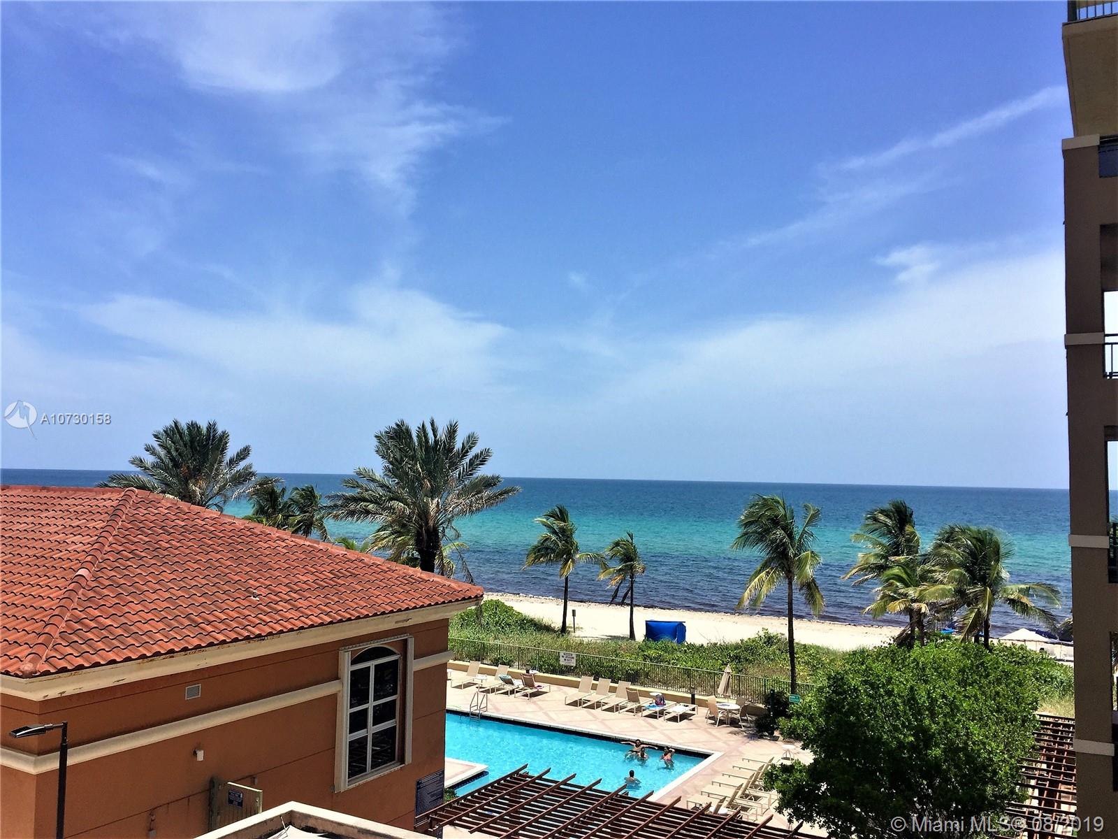 View from balcony looking east