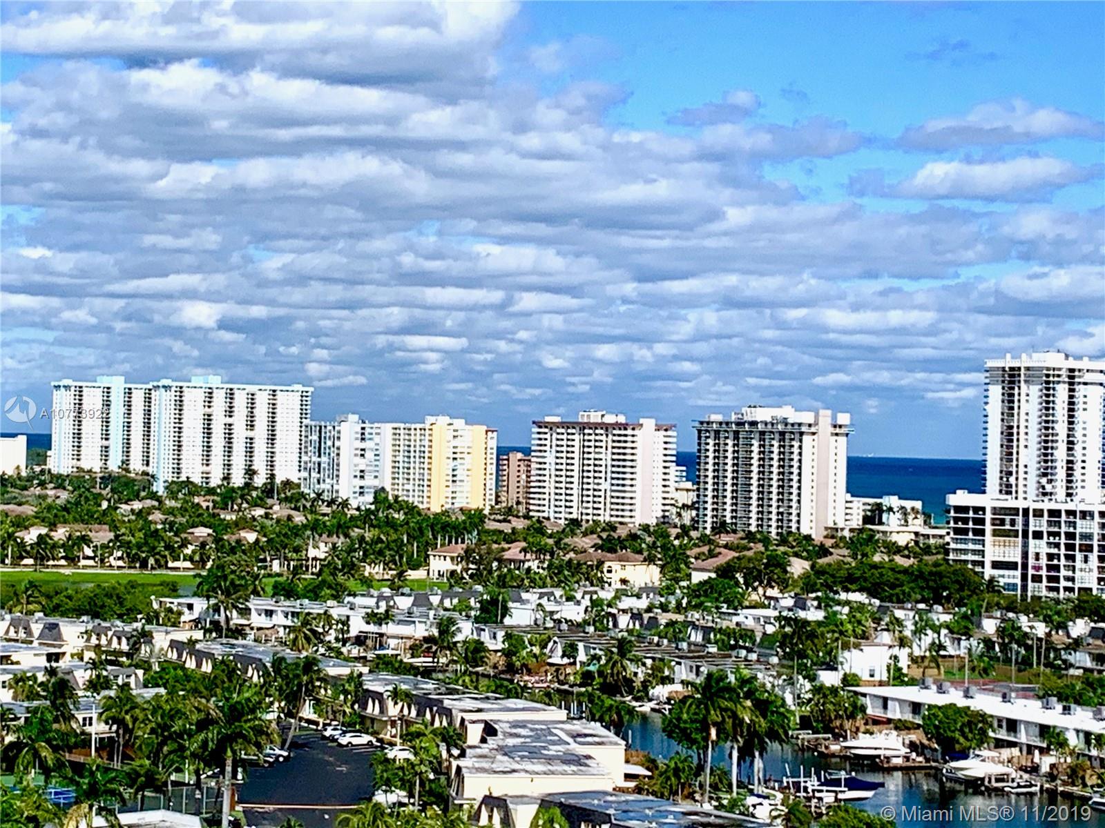 Photo of 600 Three Islands Blvd #1405, Hallandale Beach, Florida, 33009 - VIEW FROM TERRACE