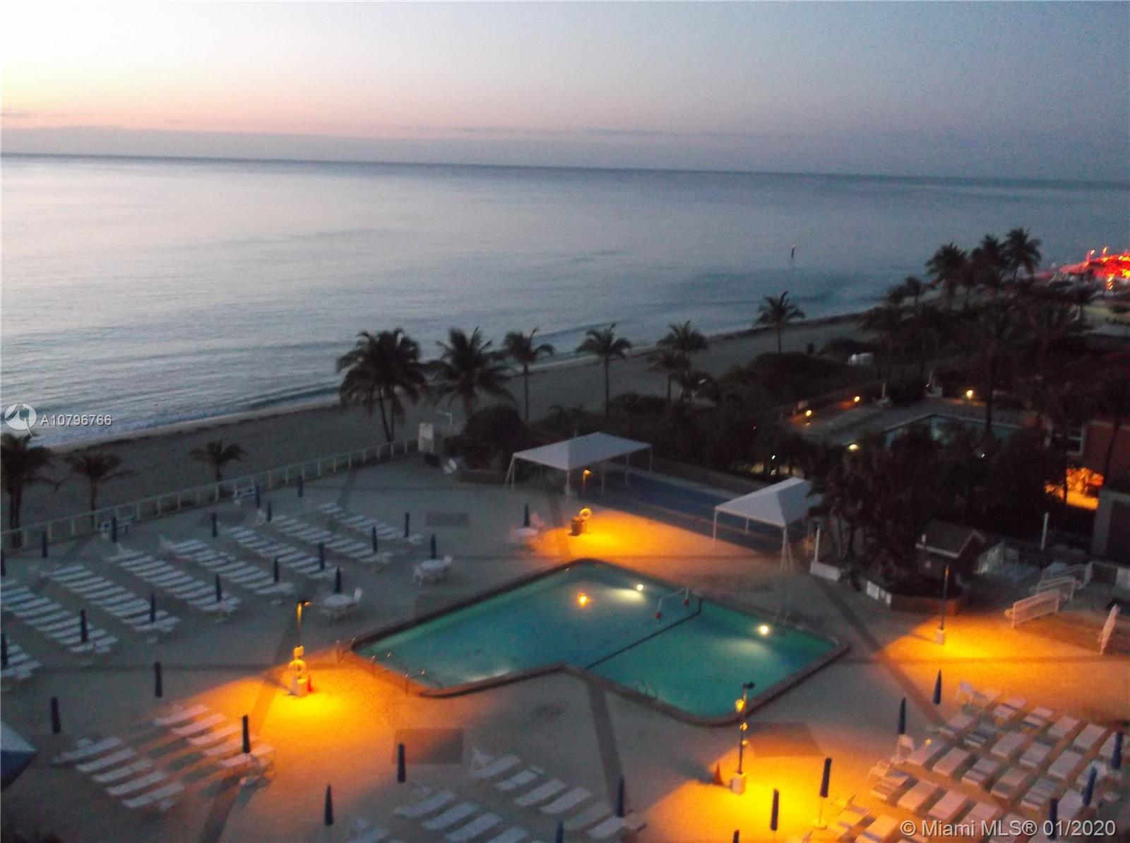 Photo of 2030 Ocean #721, Hallandale Beach, Florida, 33009 - HUGE OCEANFRONT HEATED POOL AND DECK