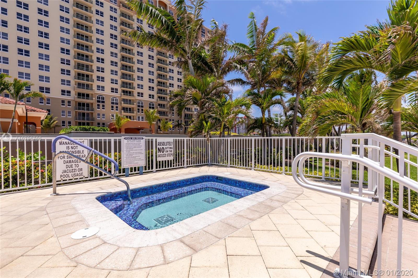 Photo of 2030 Ocean #721, Hallandale Beach, Florida, 33009 - EVENINGS AT THE POOL