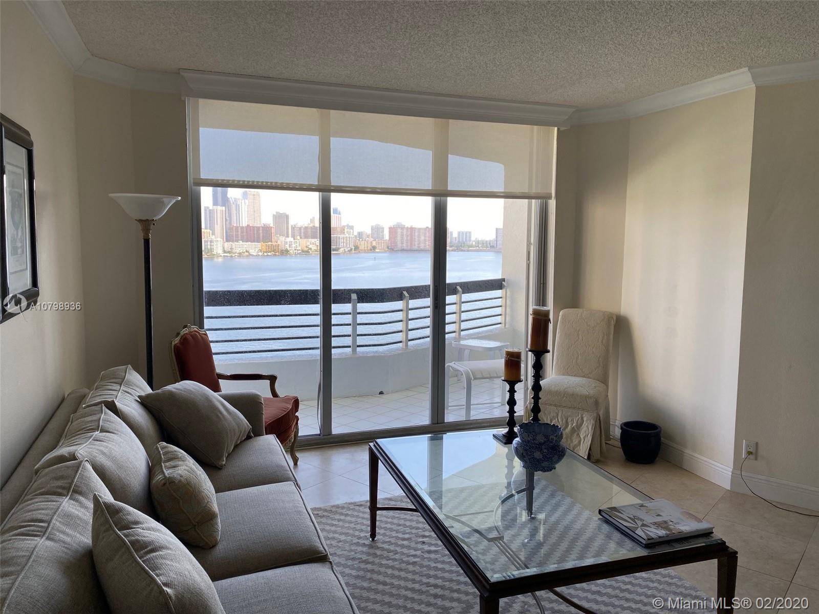 Breathtaking intracoastal and ocean views from the living room.