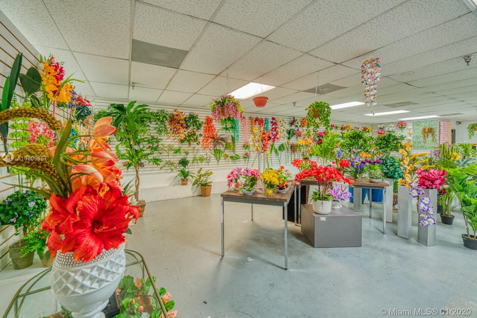 Artificial Flower Distribution,Anchored Center, Office/Warehouse