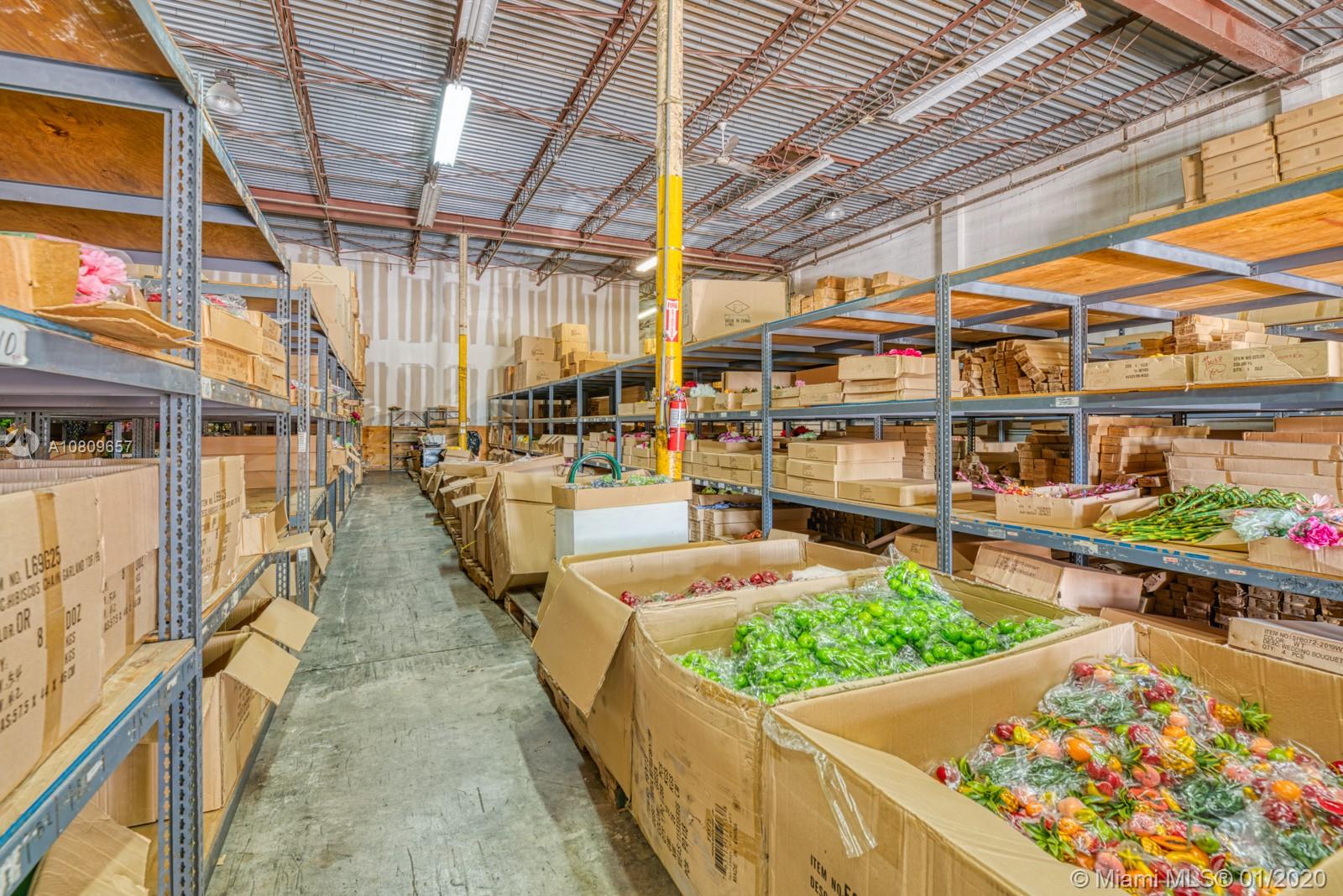 Artificial Flower Distribution,Anchored Center, Office/Warehouse