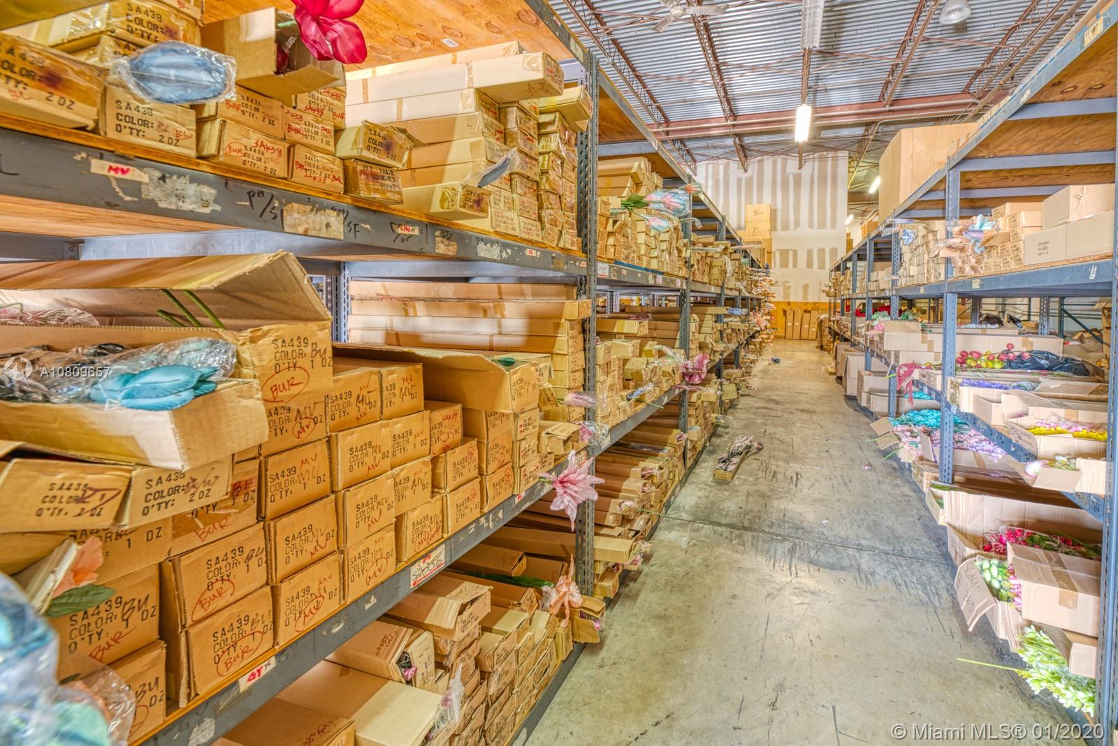 Artificial Flower Distribution,Anchored Center, Office/Warehouse