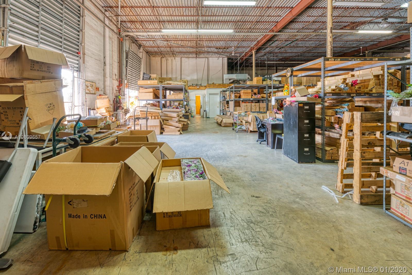 Artificial Flower Distribution,Anchored Center, Office/Warehouse