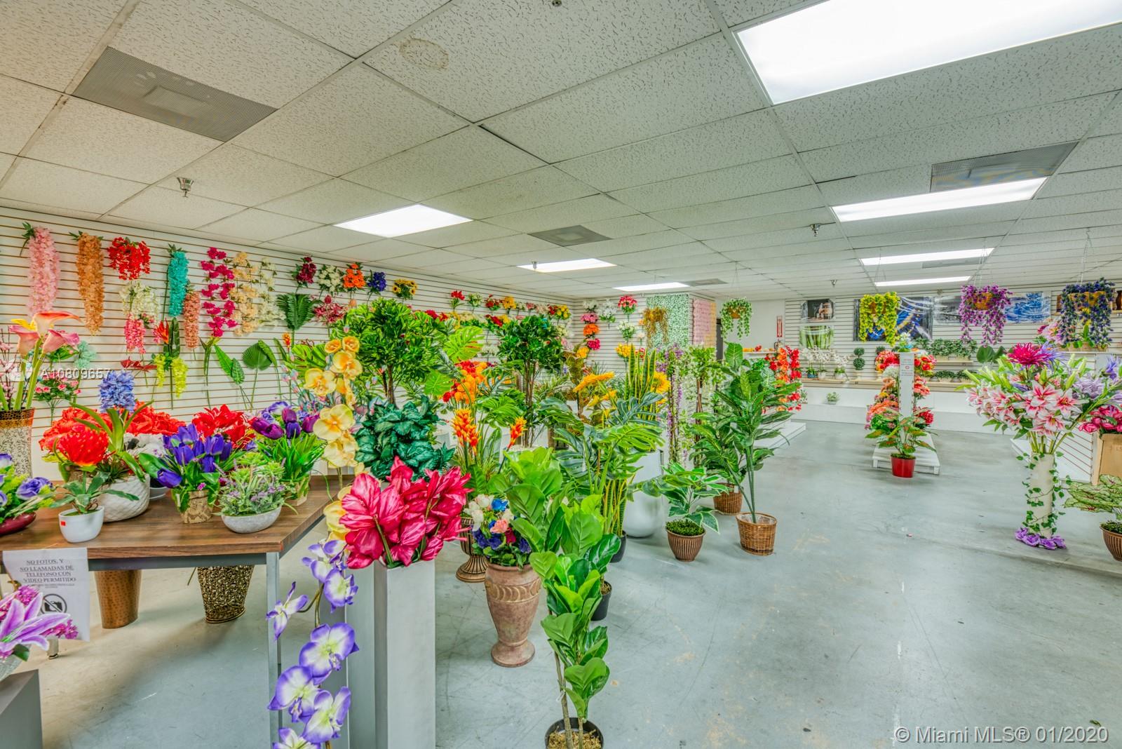 Artificial Flower Distribution,Anchored Center, Office/Warehouse