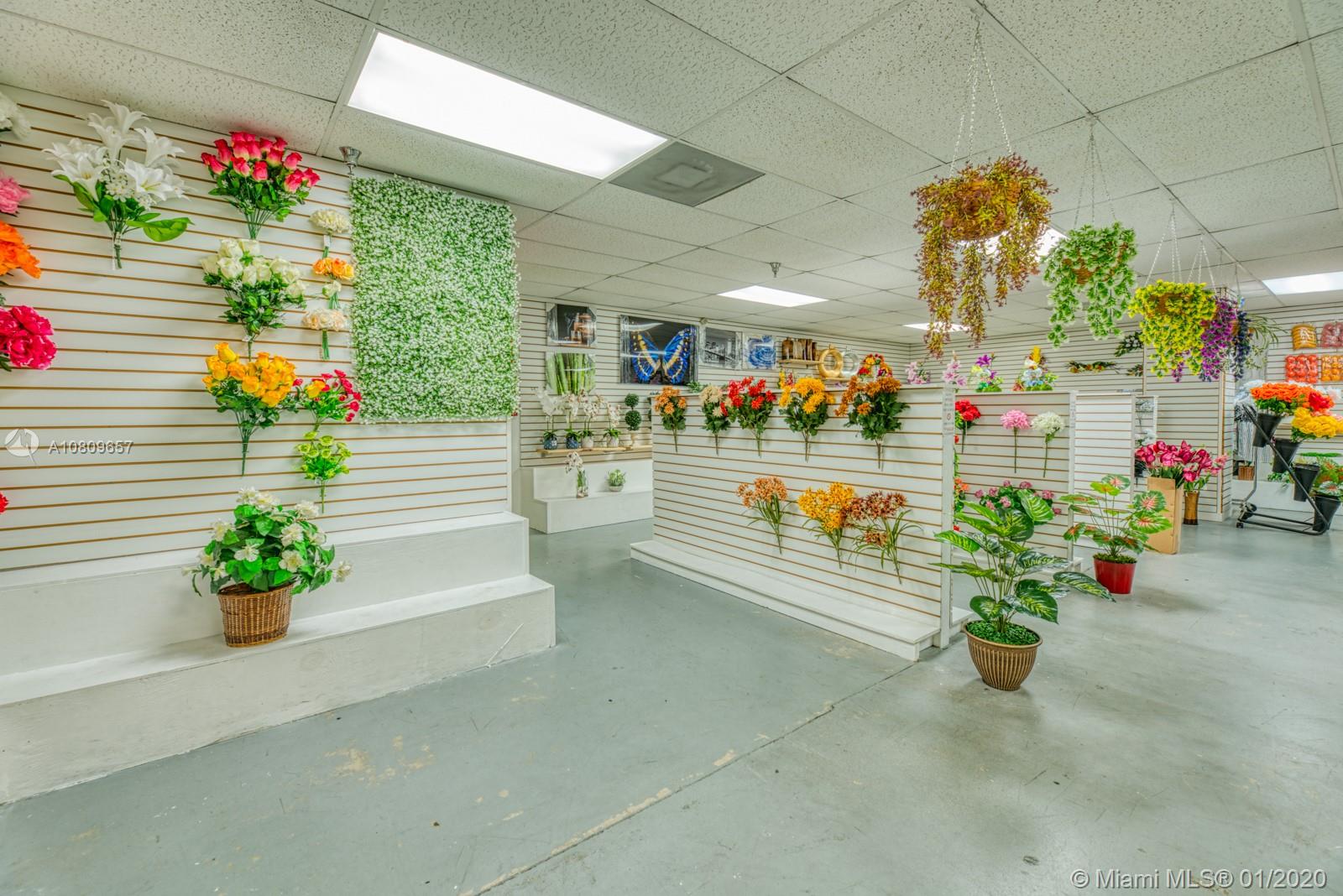 Artificial Flower Distribution,Anchored Center, Office/Warehouse