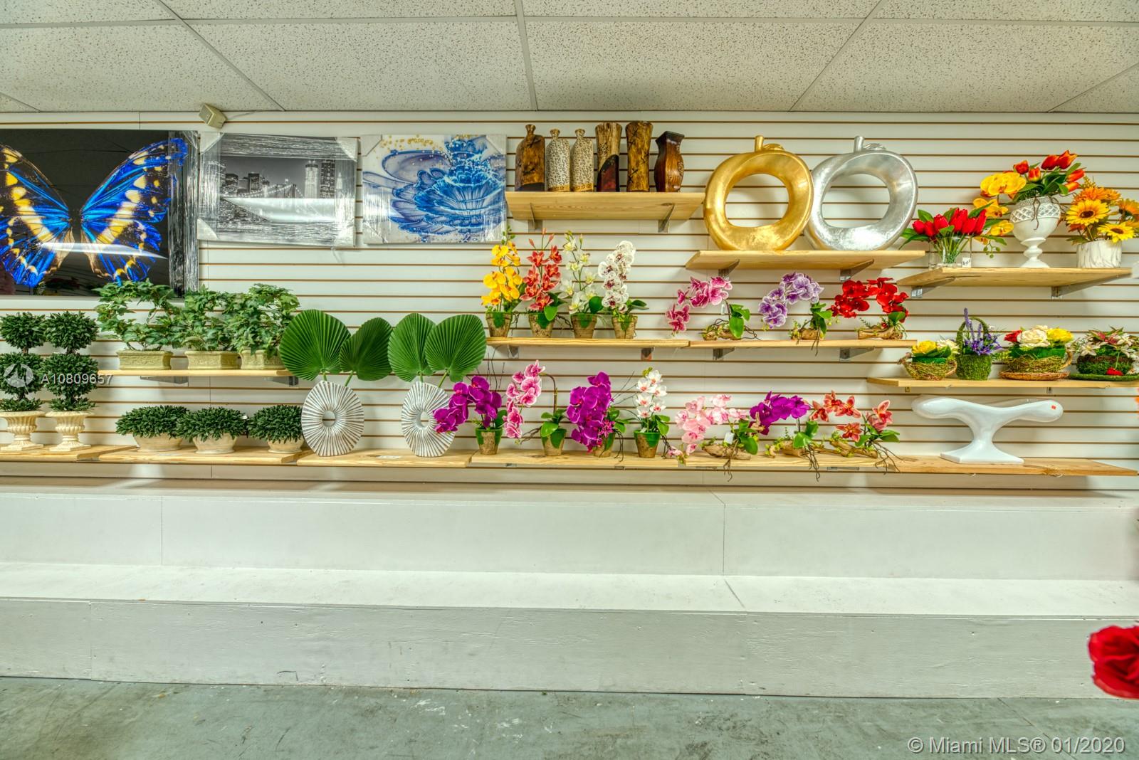 Artificial Flower Distribution,Anchored Center, Office/Warehouse