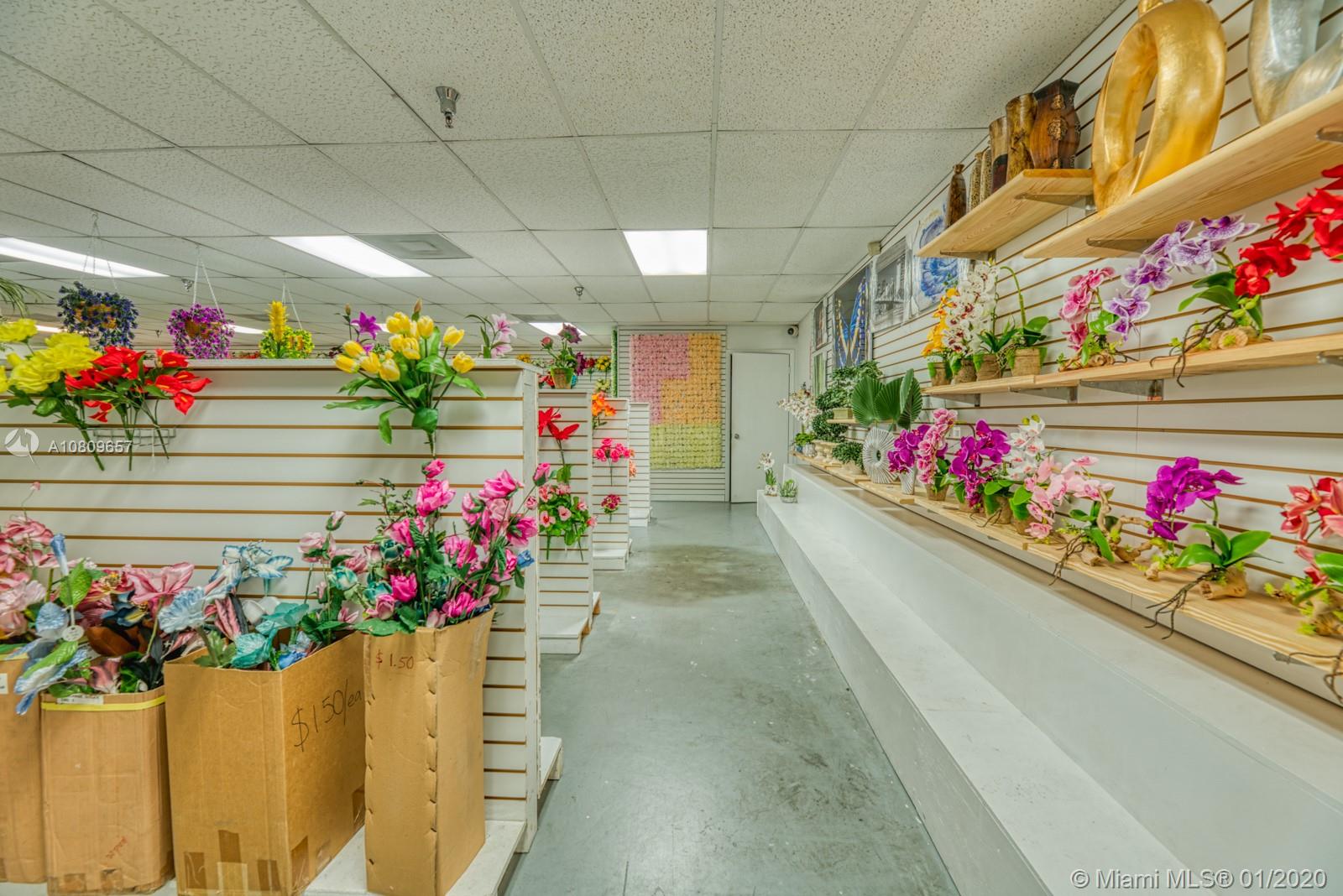 Artificial Flower Distribution,Anchored Center, Office/Warehouse