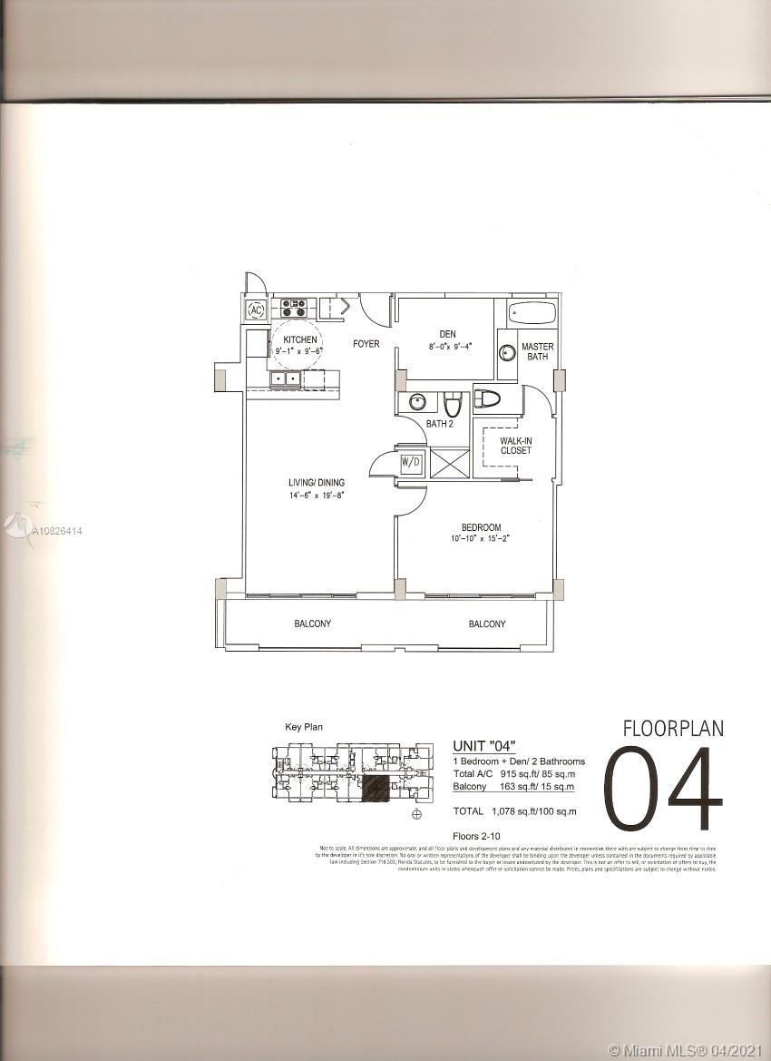 Photo of 9499 Collins Ave #704, Surfside, Florida, 33154 -