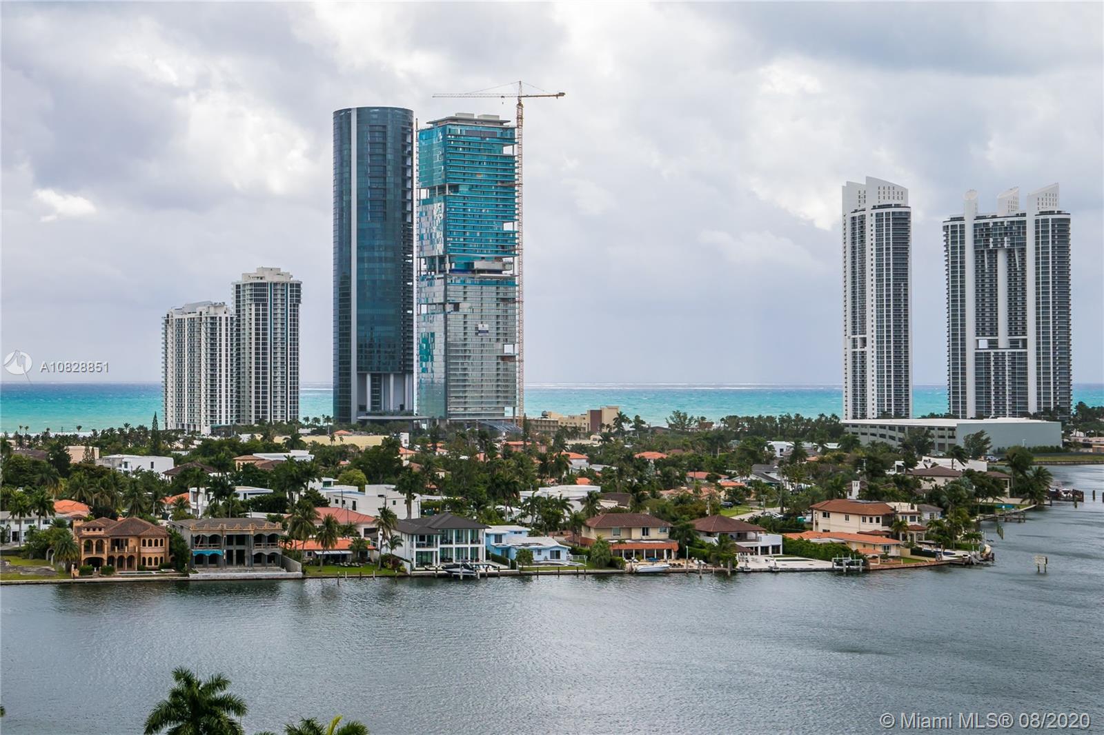 Imagine enjoying the most amazing ocean and intracoastal views from the balcony of this condo.