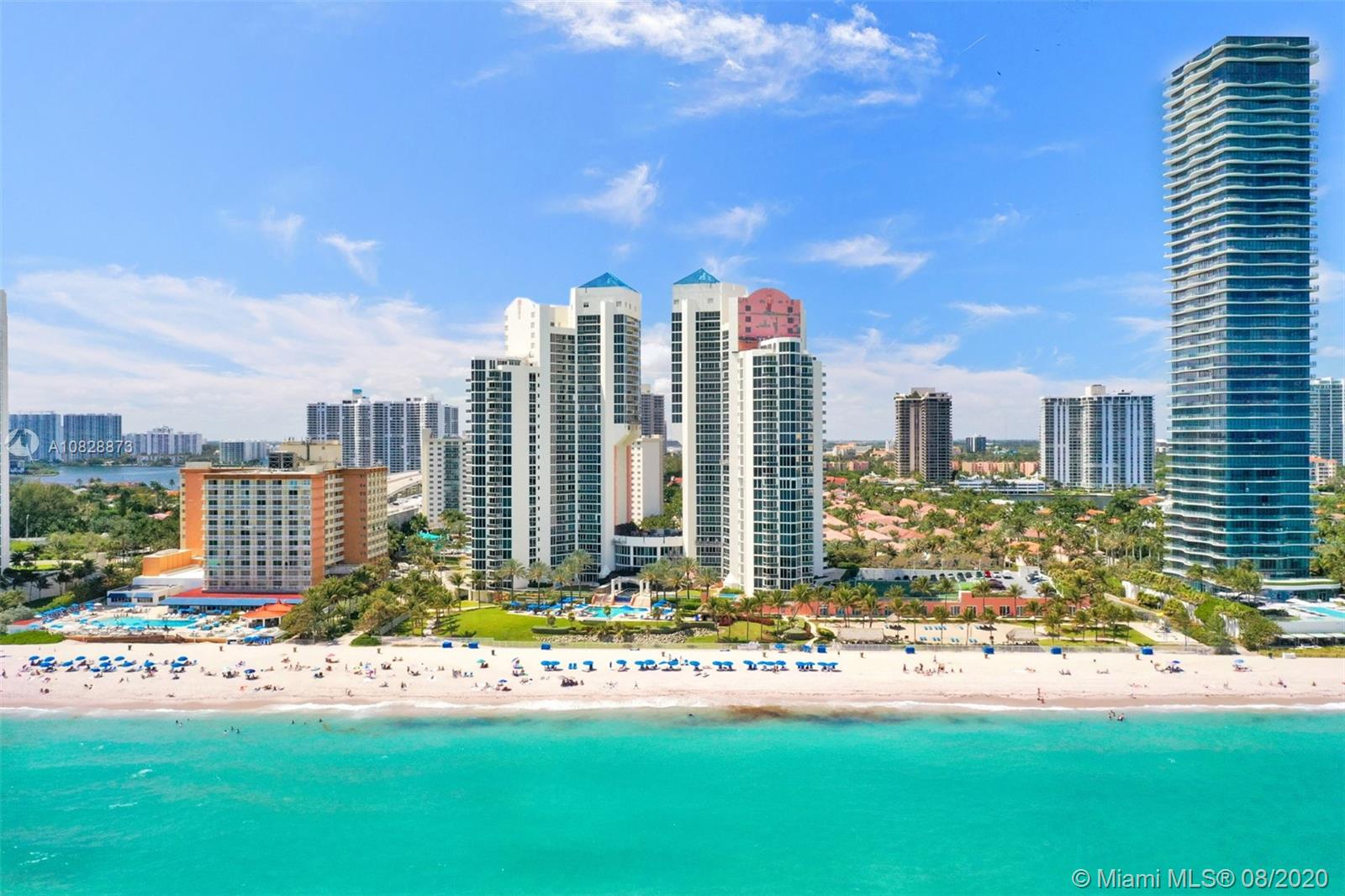 Photo of 19333 Collins Ave #506, Sunny Isles Beach, Florida, 33160 - View from the balcony