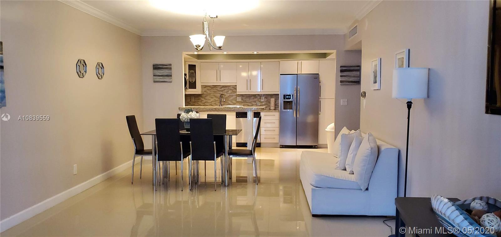 Photo of 19370 Collins Ave #1511, Sunny Isles Beach, Florida, 33160 - Dining area & Living Room
