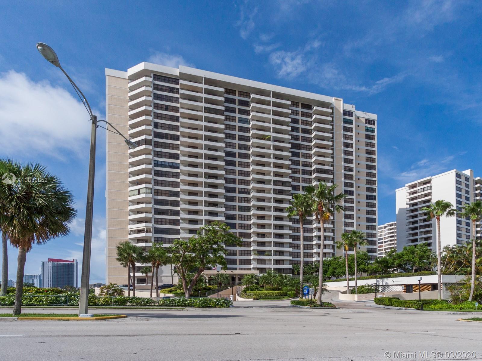 Photo of 2500 Parkview Dr #1710, Hallandale Beach, Florida, 33009 - ACTUAL VIEW