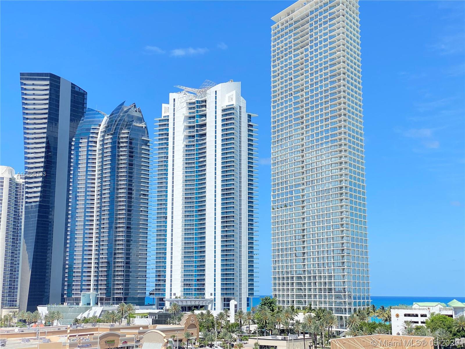Photo of 16909 Bay Rd #908, Sunny Isles Beach, Florida, 33160 - View from living room