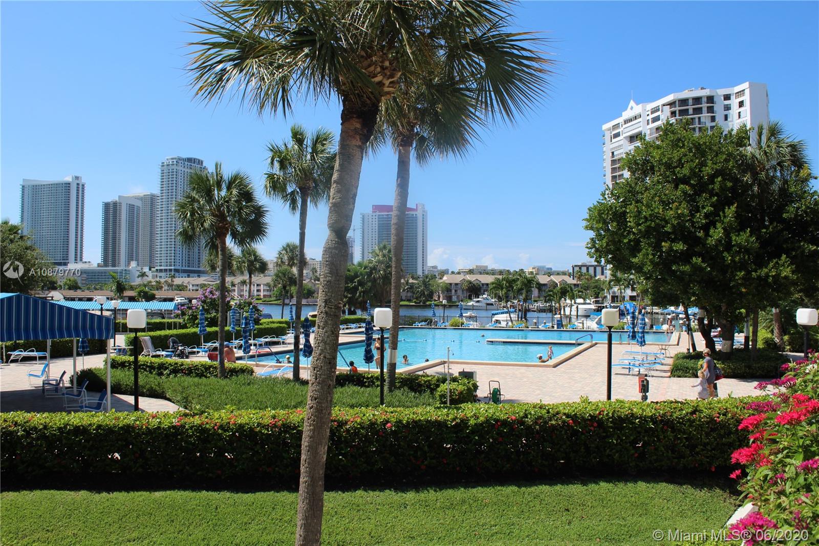 Main pool and marina