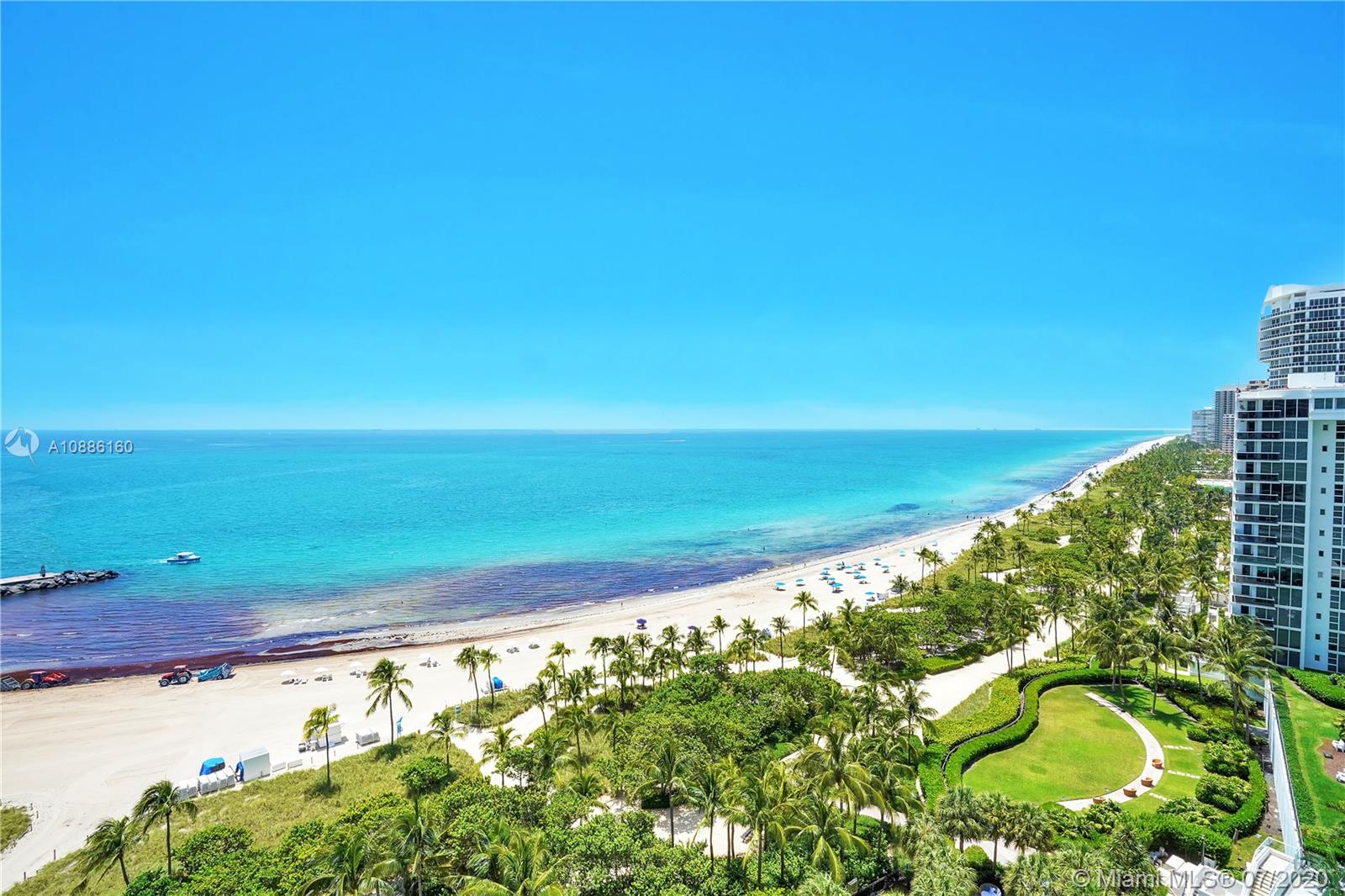 Direct and unobstructed Ocean view
