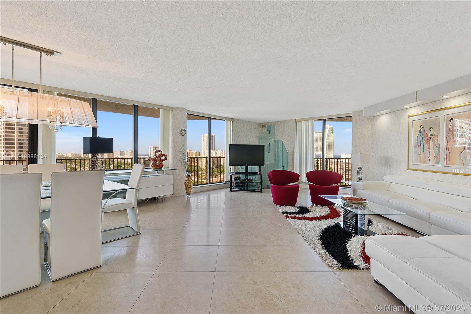 Photo of 300 Three Islands Blvd #215, Hallandale Beach, Florida, 33009 - Balcony 2 and View