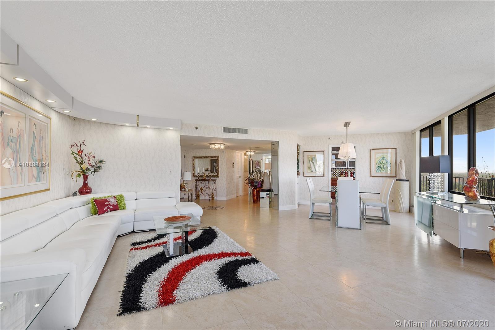 Photo of 300 Three Islands Blvd #215, Hallandale Beach, Florida, 33009 - Living Room