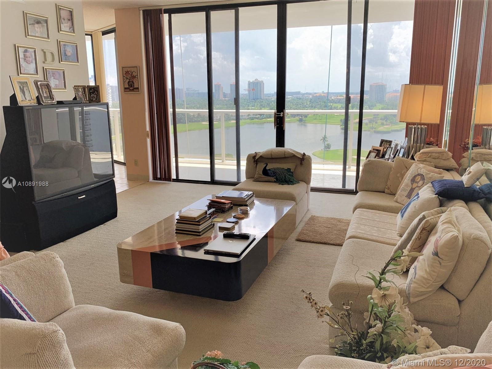 Living Room Facing the Lake View