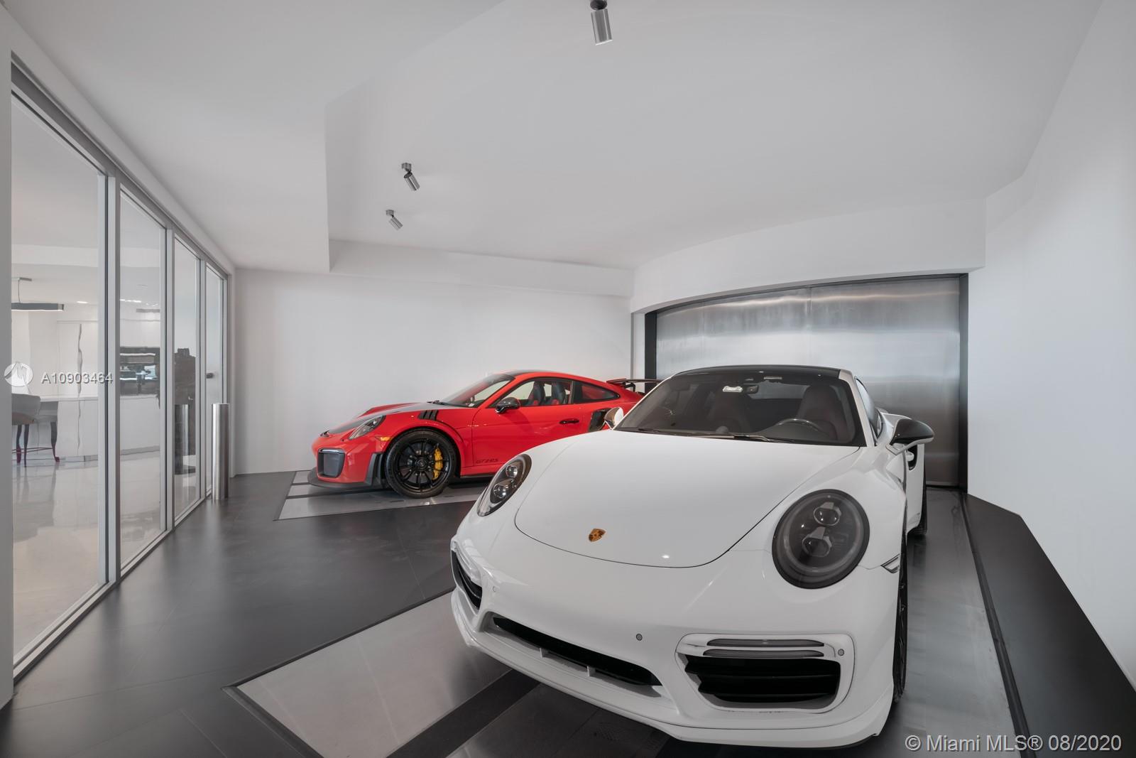 Porsche Design Tower - The only place you can drive your car into your living room!