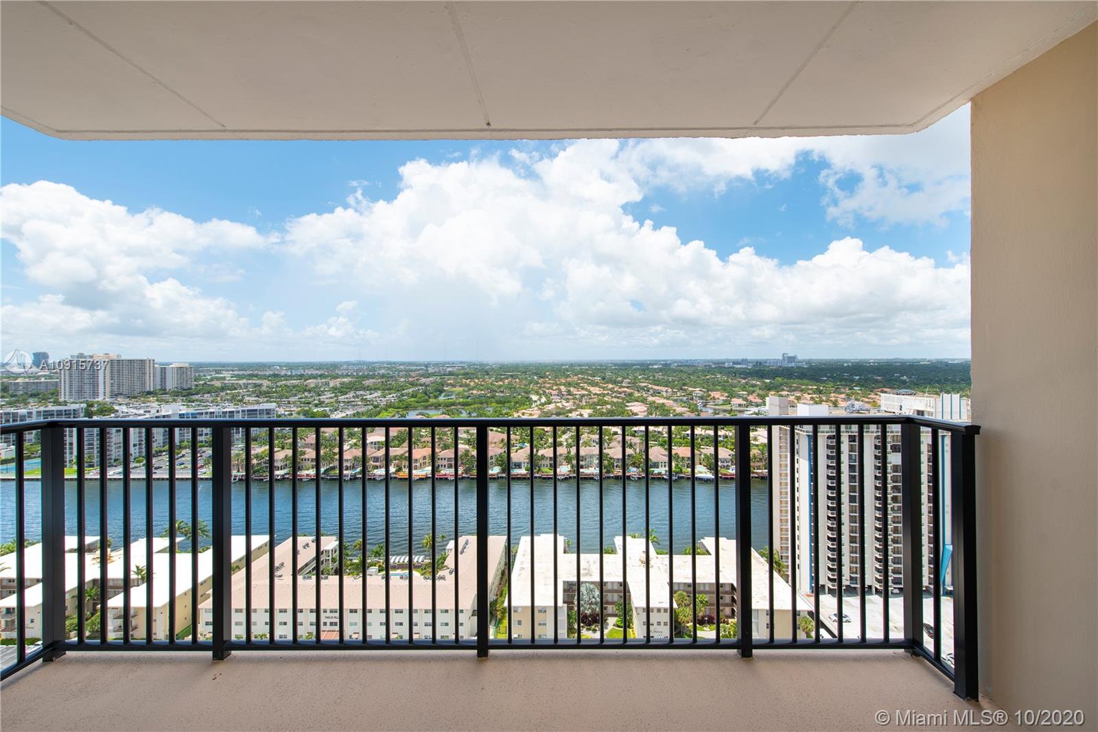 Huge balcony