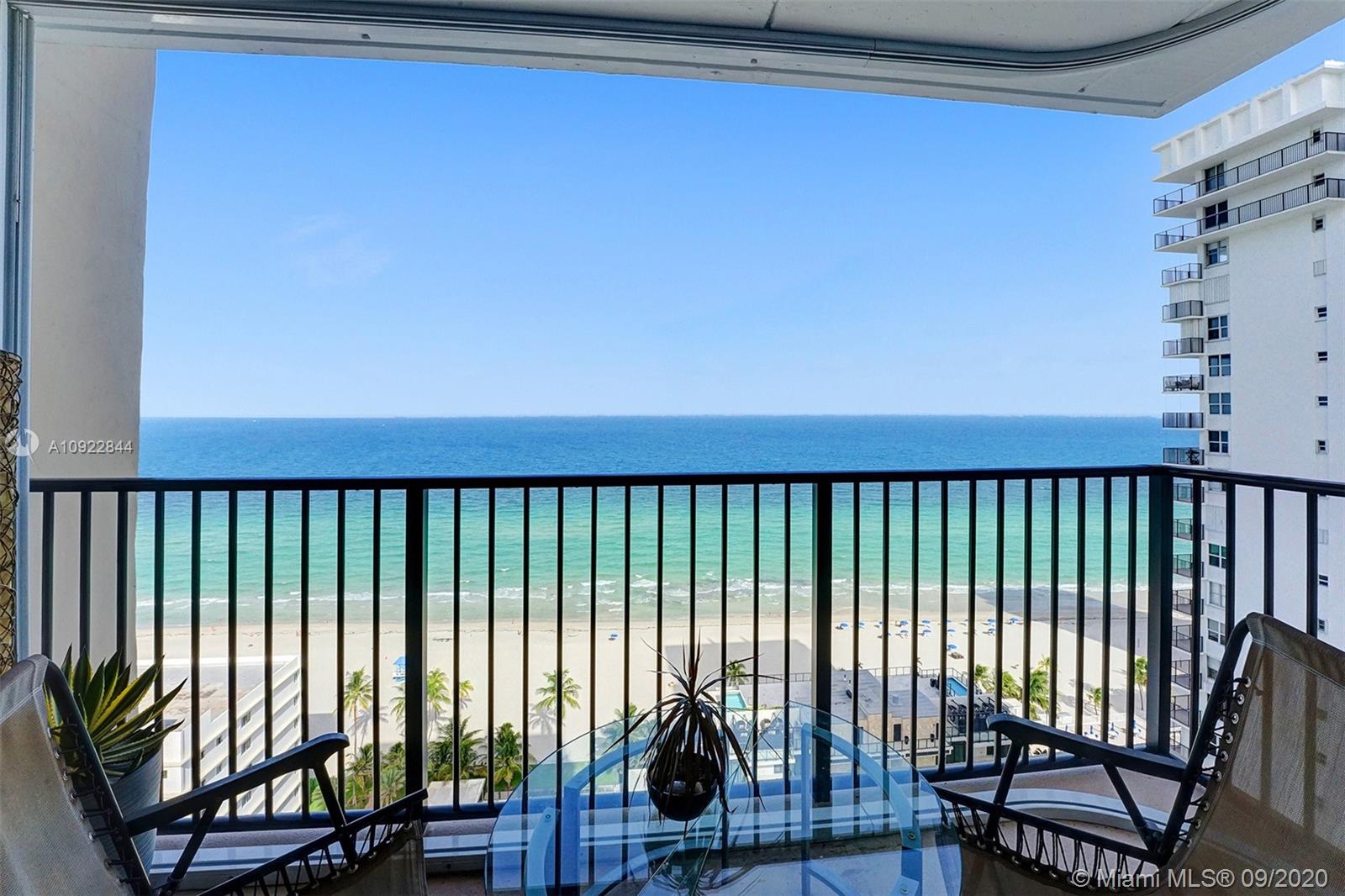 Stunning ocean views from your balcony