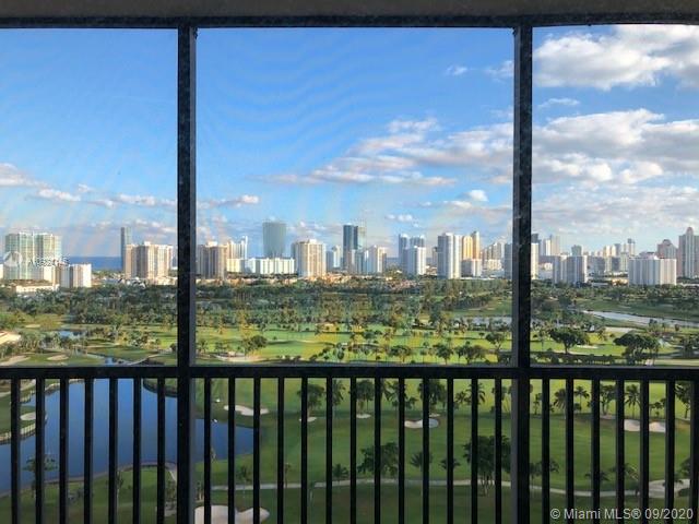 View from balcony and living room
