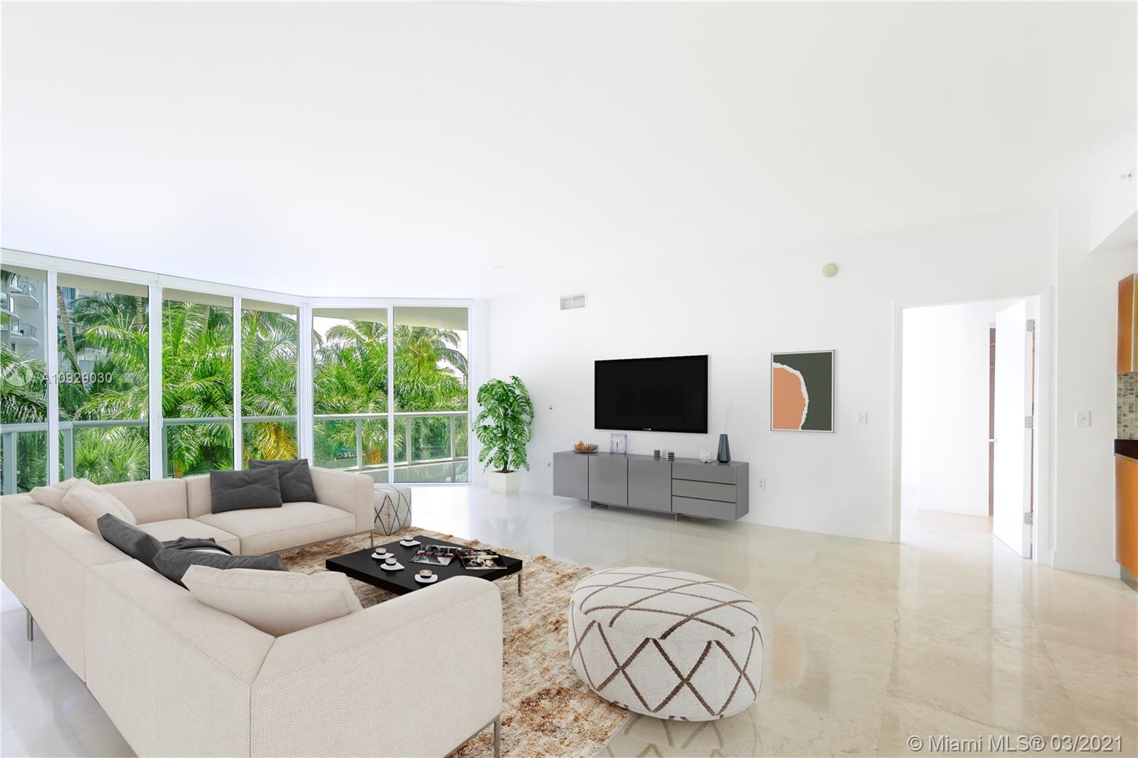 Virtual Staging - Living Room Atrium #1-506