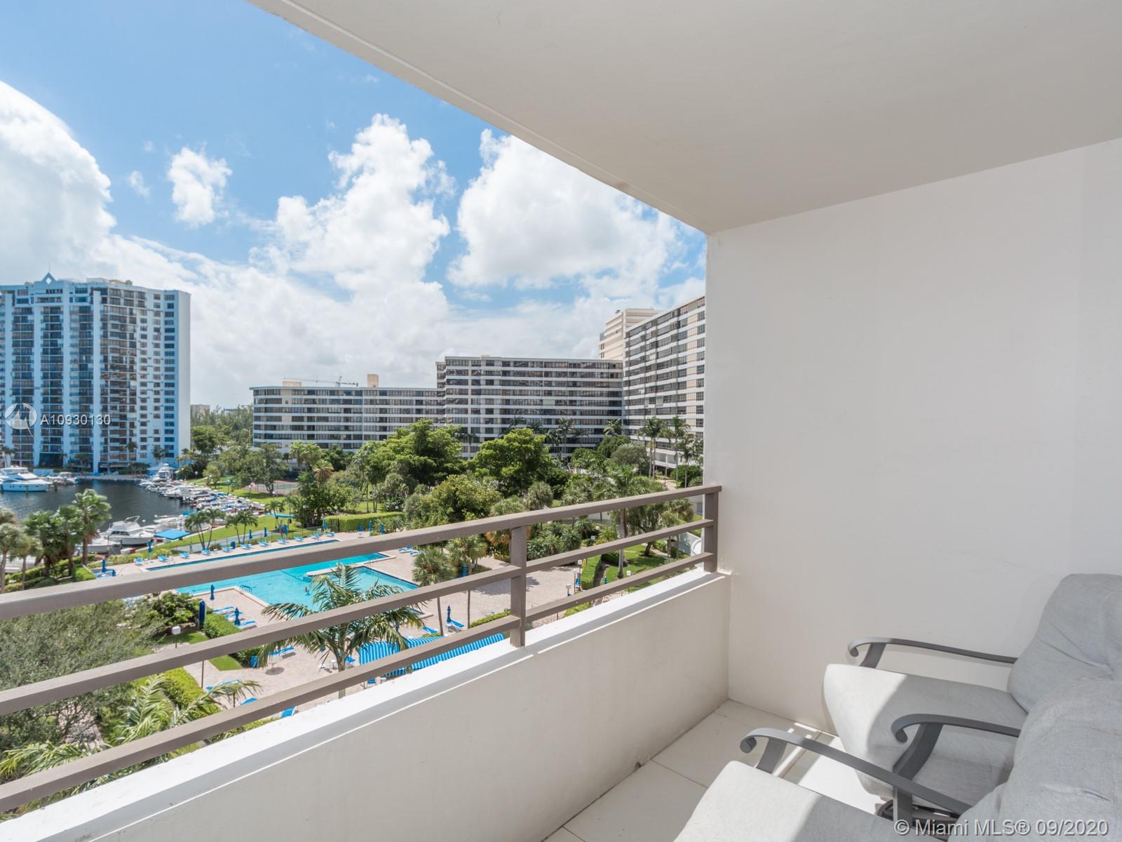 Photo of 2500 Parkview Dr #701, Hallandale Beach, Florida, 33009 - ACTUAL VIEW FROM BALCONY