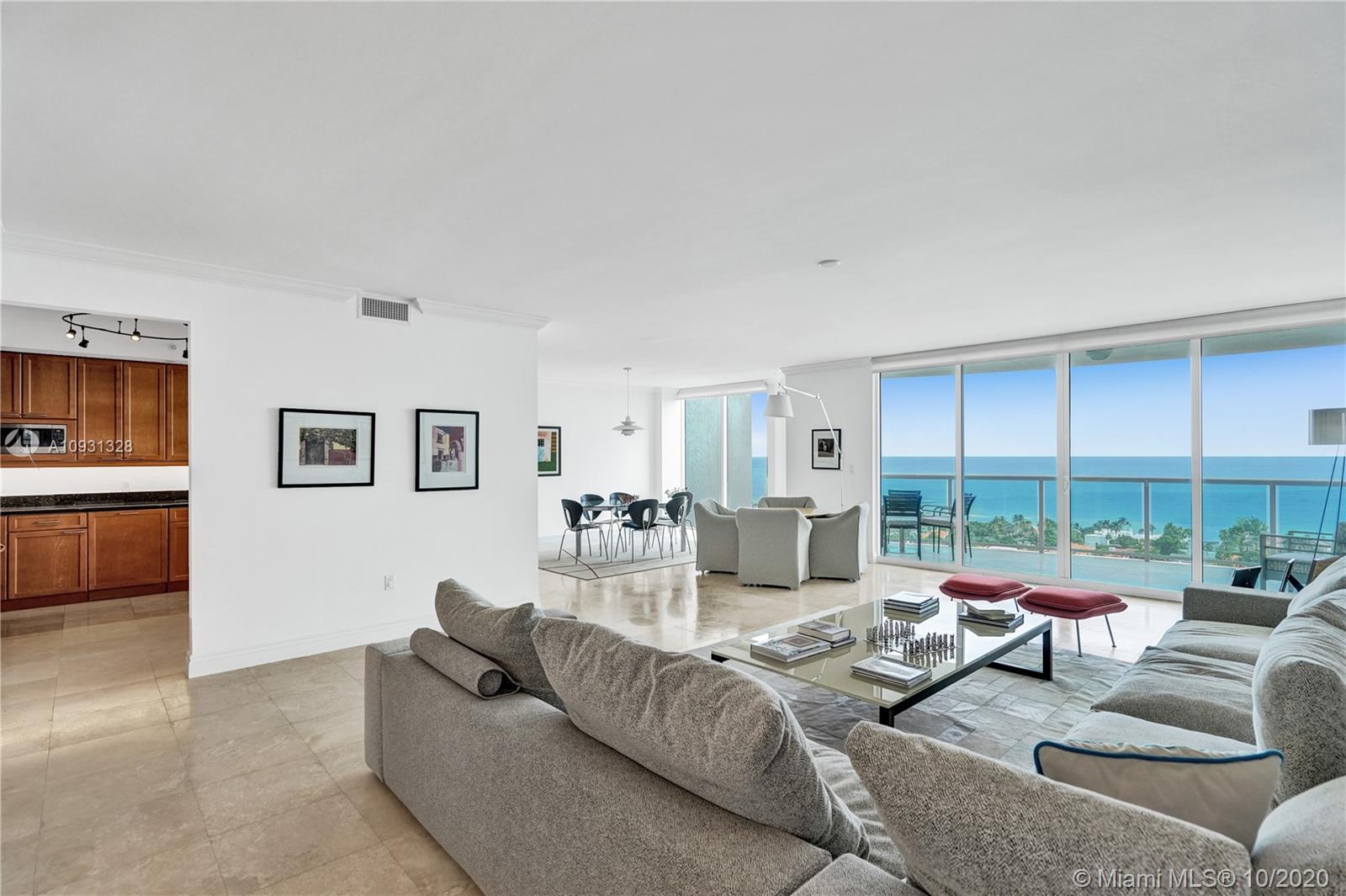 Photo of 20201 Country Club Dr #2407, Aventura, Florida, 33180 - Direct ocean views from living areas.